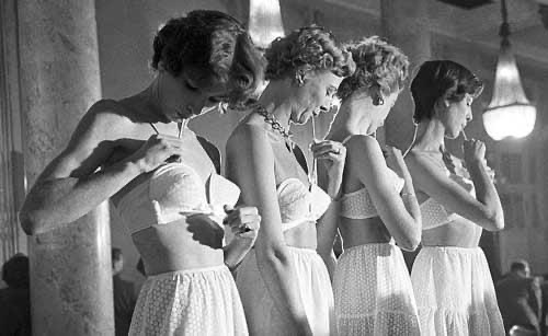 Vintage inflatable fashion models